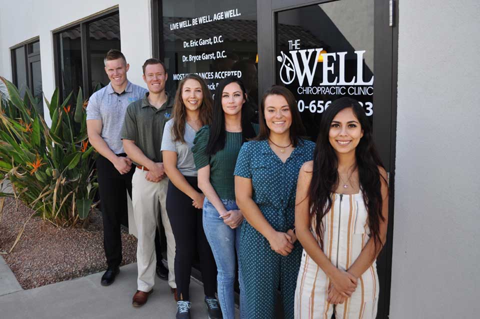 The team of Chiropractors at The Well
